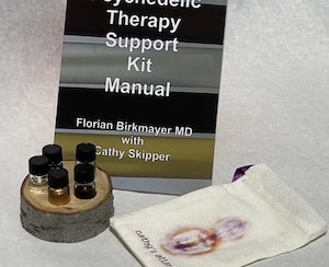 Psychedelic Therapy Support Kit: manual and 5 essential oils
